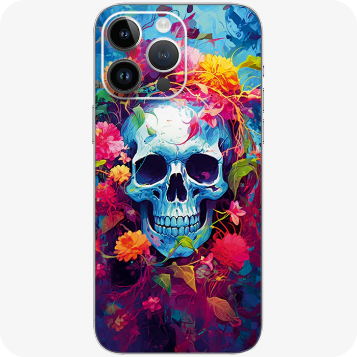 Mobile Skin Skull Design