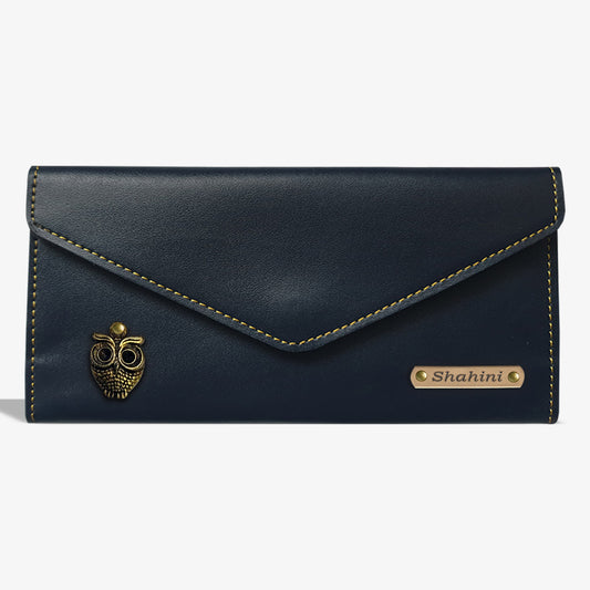 PERSONALIZED WOMEN'S WALLET - BLUE