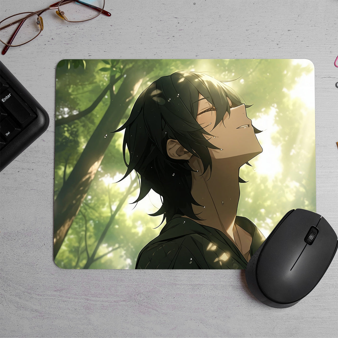 Ogata Shuu Anime Mouse Pad (DESIGN-1)