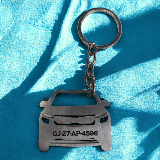 PERSONALISED METAL KEYCHAIN WITH NAME