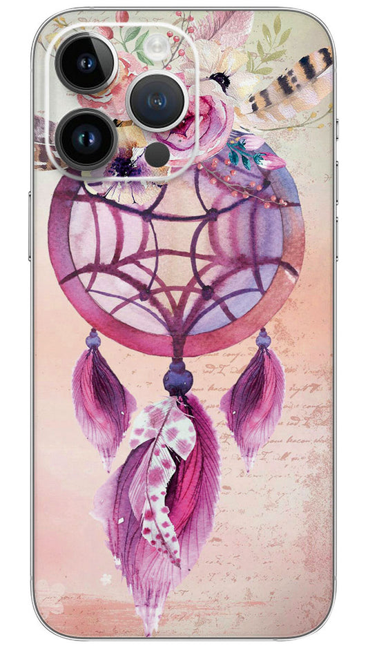 Pink Dream catcher  Mobile Skin Wrap  - ABS0037