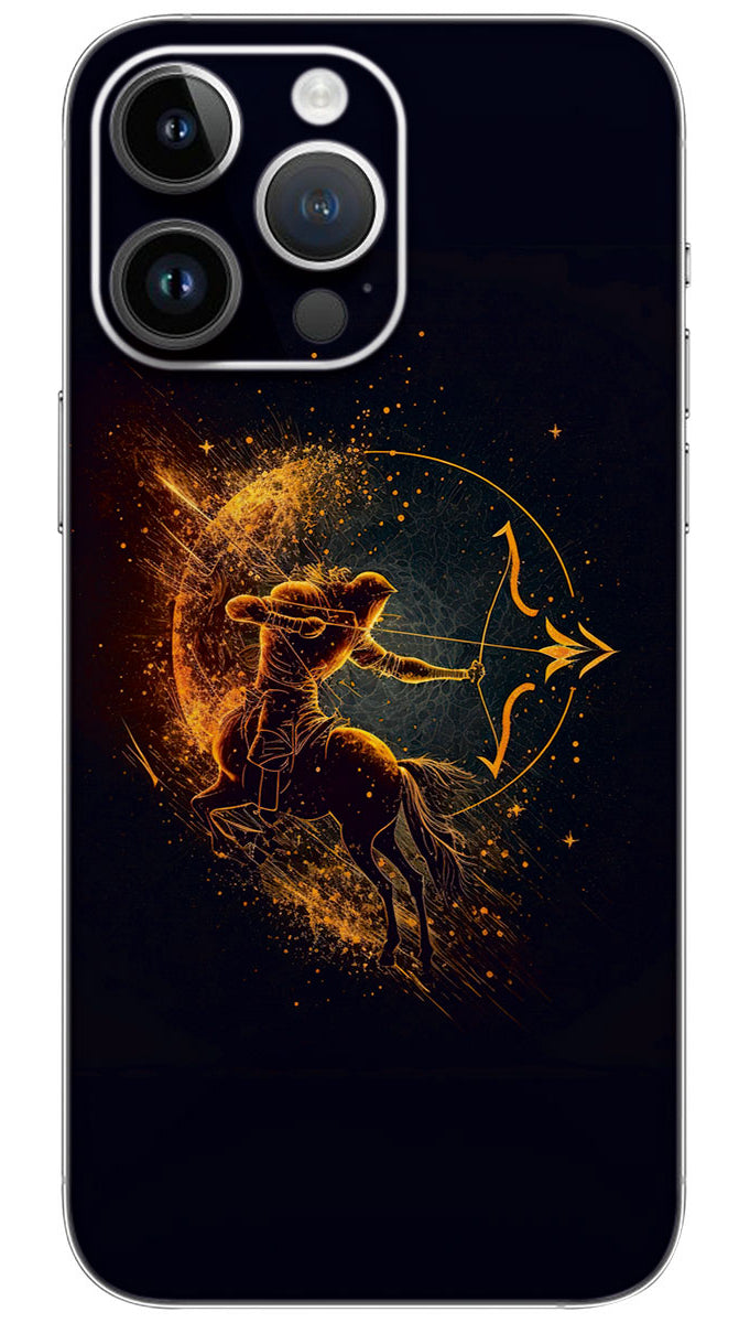 Sagittarius Zodiac Sign Mobile Skin Wrap  - ABS0065