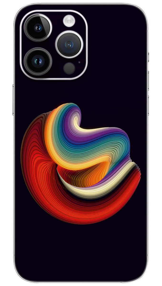 Color Flow Abstract Mobile Skin Wrap  - ABS0089