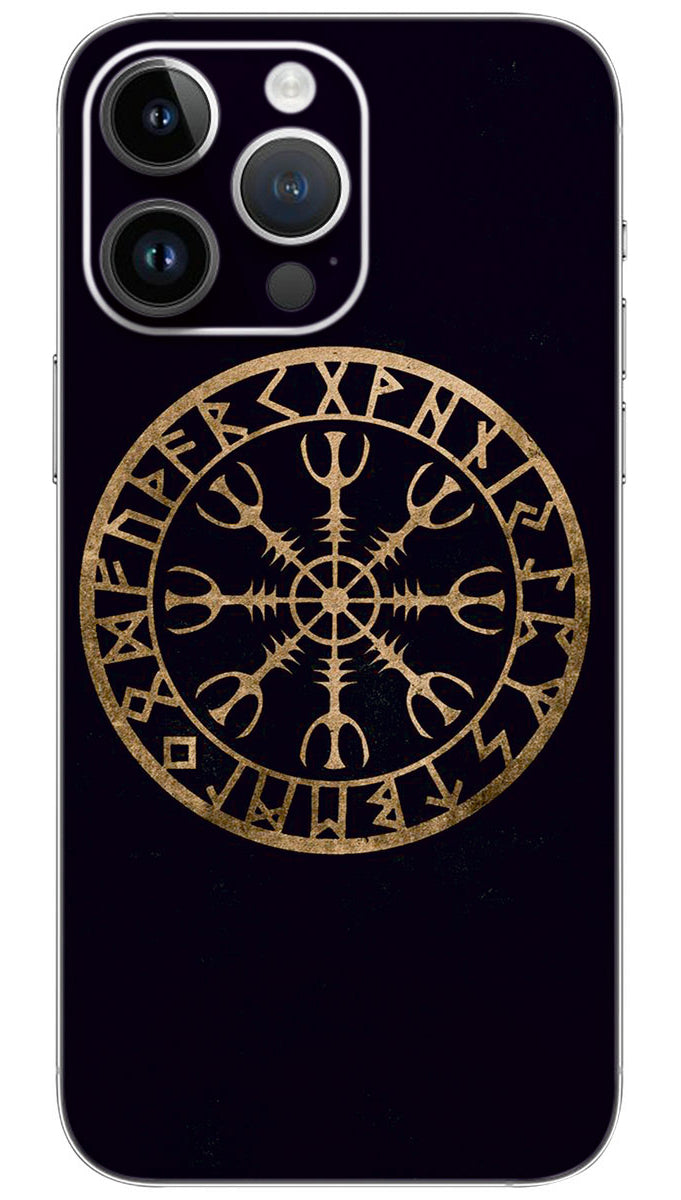 Viking symbols  Mobile Skin Wrap  - ABS0106