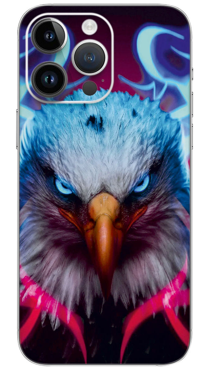 Eagle glowing Artwork Mobile Skin Wrap  - ANI0052