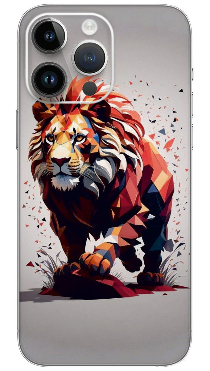 Vector lion  Mobile Skin Wrap  - ANI0202