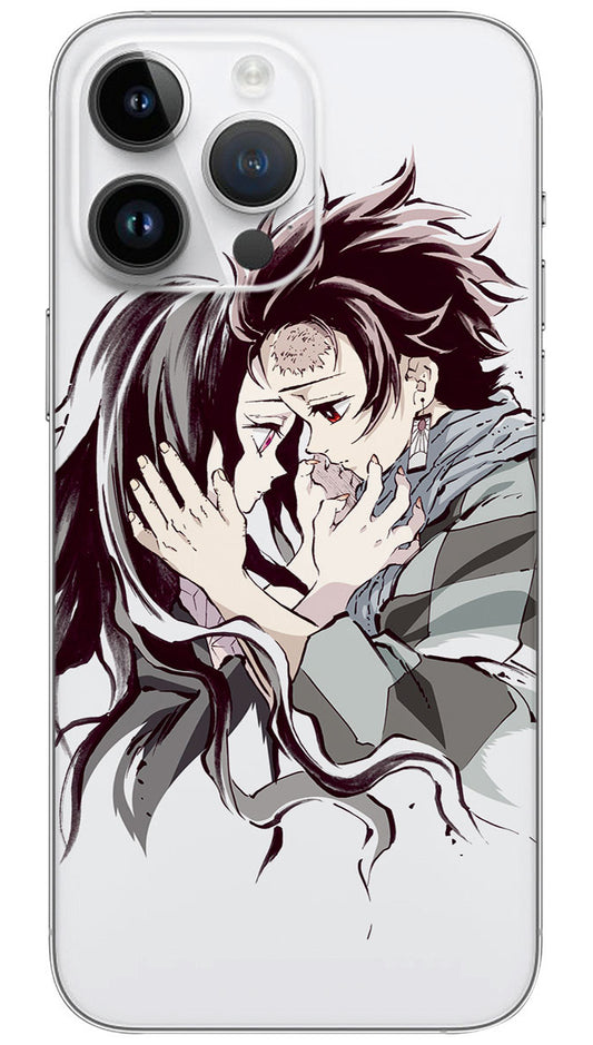 Nezuko love anime Mobile Skin Wrap  - ANIME0071