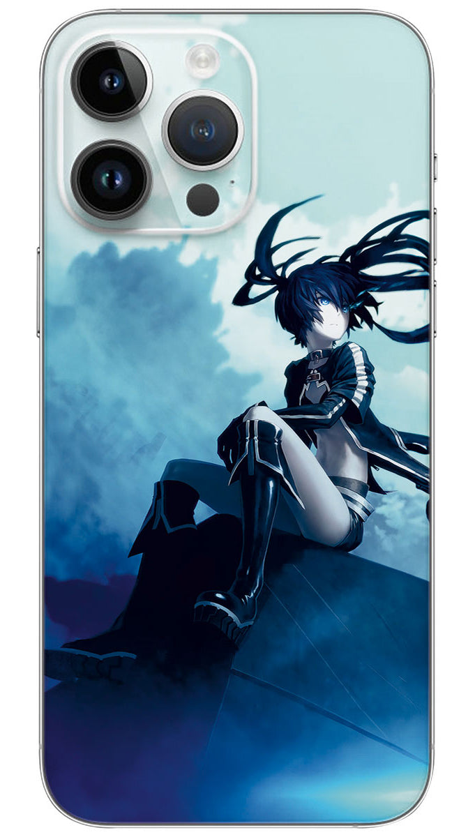 Anime Black Rock Shooter anime Mobile Skin Wrap  - ANIME0097