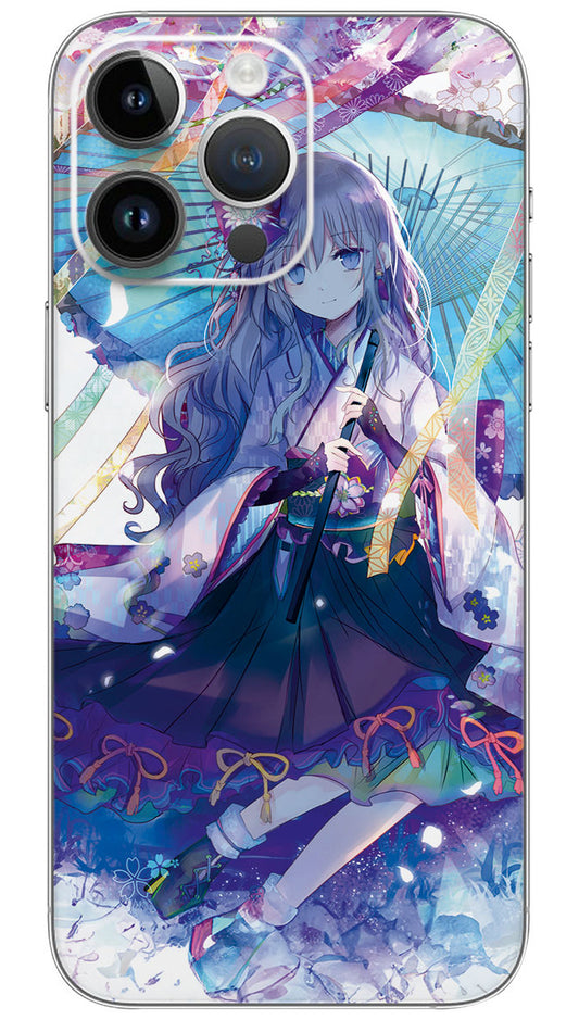 Kazu Muchuukai anime Mobile Skin Wrap  - ANIME0100