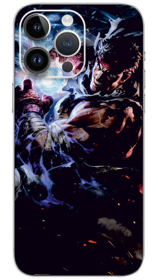 Hadouken anime Mobile Skin Wrap  - ANIME0123