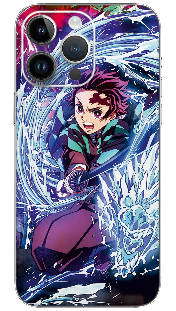 Tanjiro Kamado anime Mobile Skin Wrap  - ANIME0137