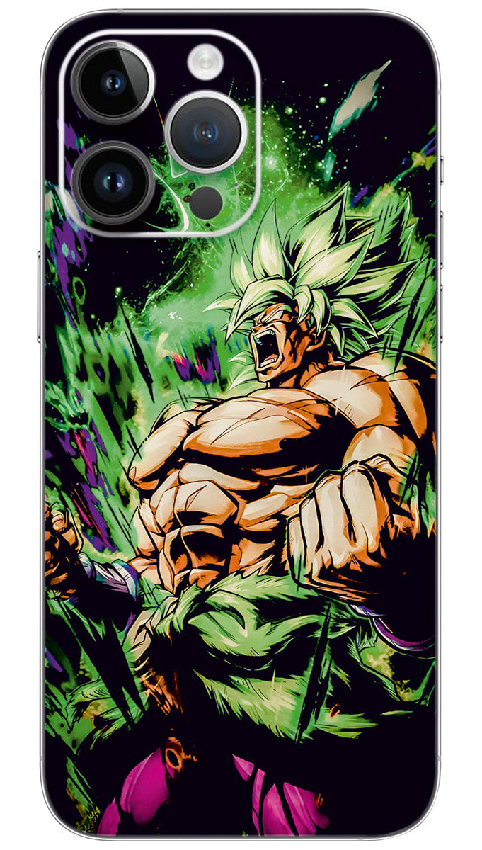 Broly dragon ball  anime Mobile Skin Wrap  - ANIME0162