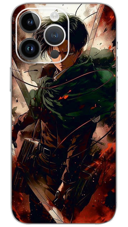 Levi ackerman anime Mobile Skin Wrap  - ANIME0197