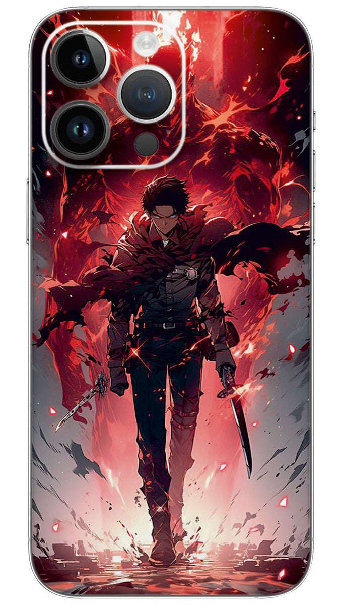 Attack On Titan anime Mobile Skin Wrap  - ANIME0199