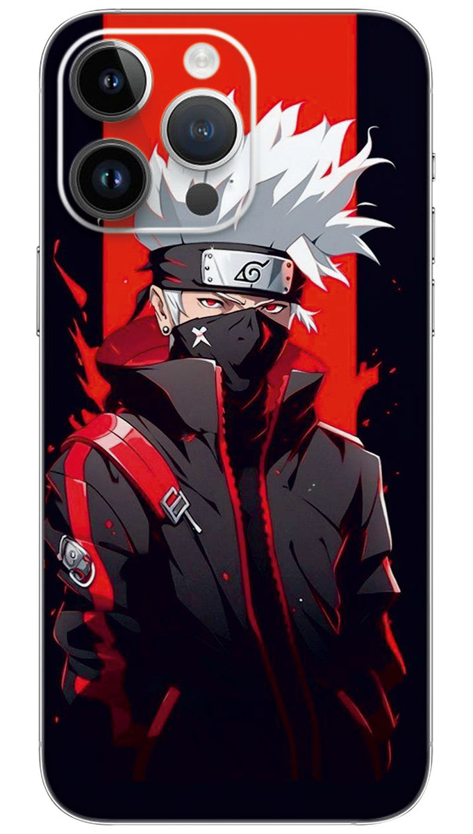 Kakashi hatake naruto anime Mobile Skin Wrap  - ANIME0209