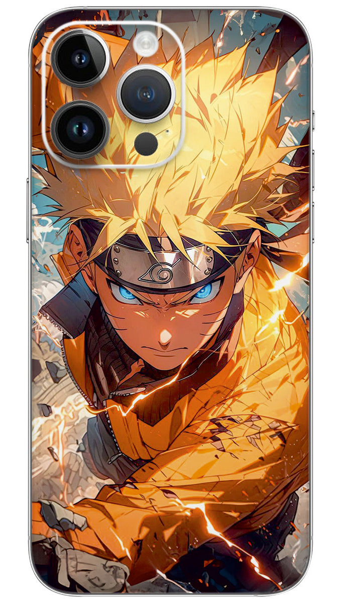 Fire naruto anime Mobile Skin Wrap  - ANIME0211