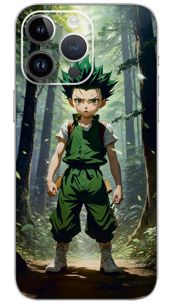 Gon freencss in forest anime Mobile Skin Wrap  - ANIME0222