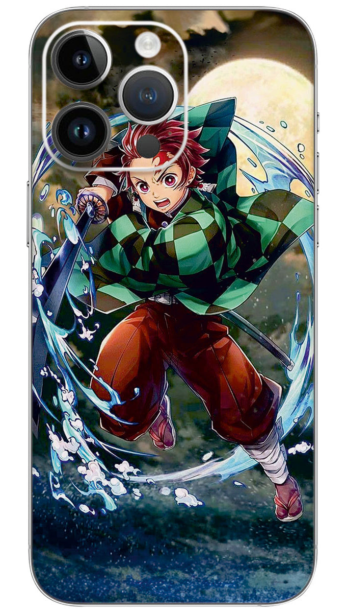 Tanjiro kamado anime Mobile Skin Wrap  - ANIME0238