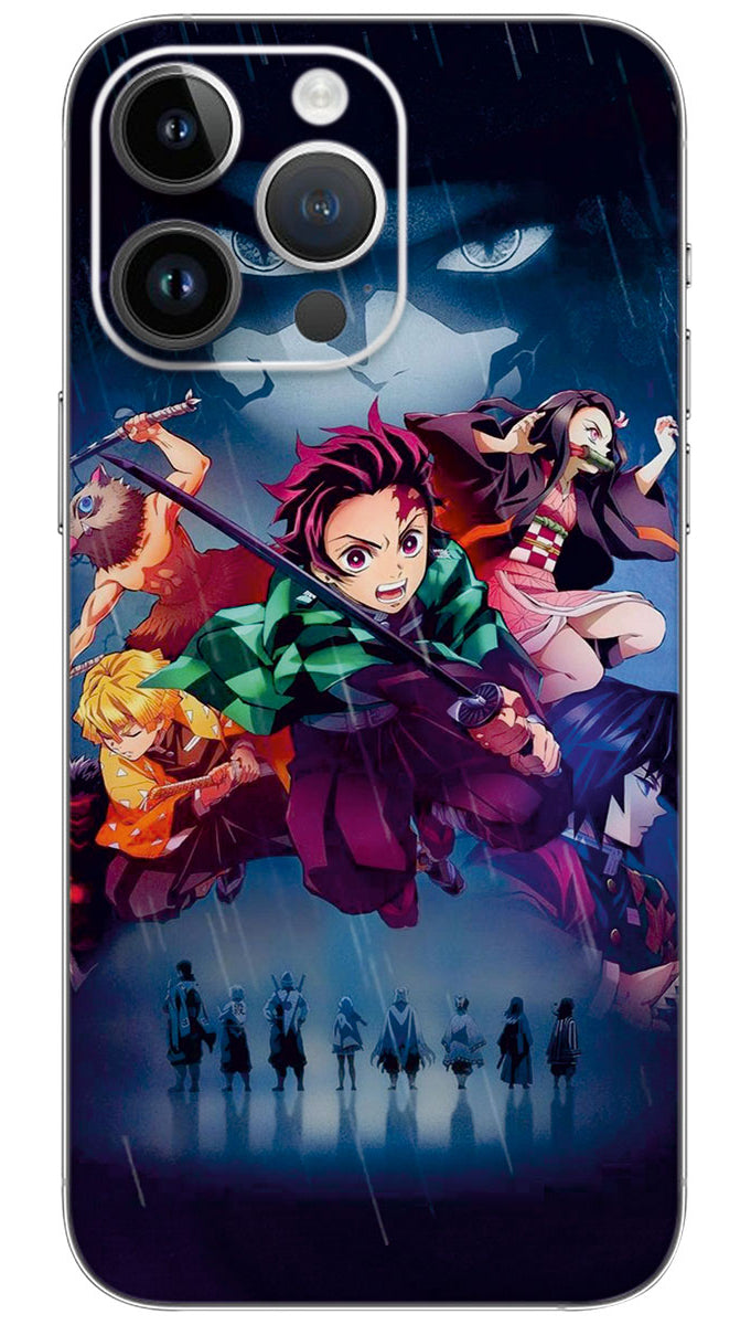 Kimetsu no yaiba anime Mobile Skin Wrap  - ANIME0245