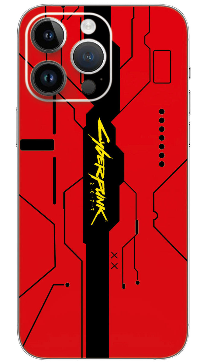 Cyberpunk red Mobile Skin Wrap  - CYP0011