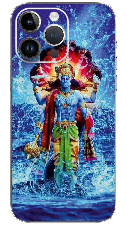 LORD VISHNU  Mobile Skin Wrap  - GOD0449