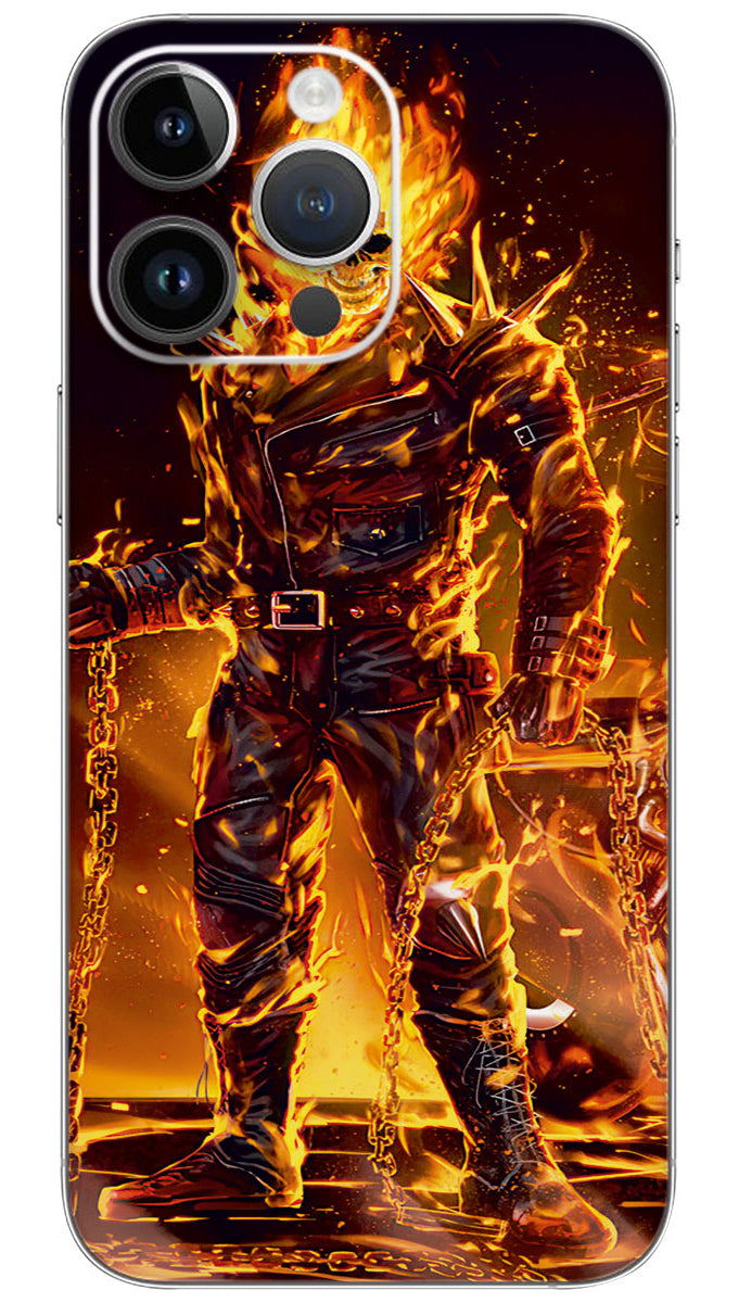 Ghost Rider Mobile Skin Wrap  - HOLL0068