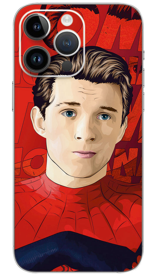 Peter Parker Spider Man Mobile Skin Wrap  - HOLL0148