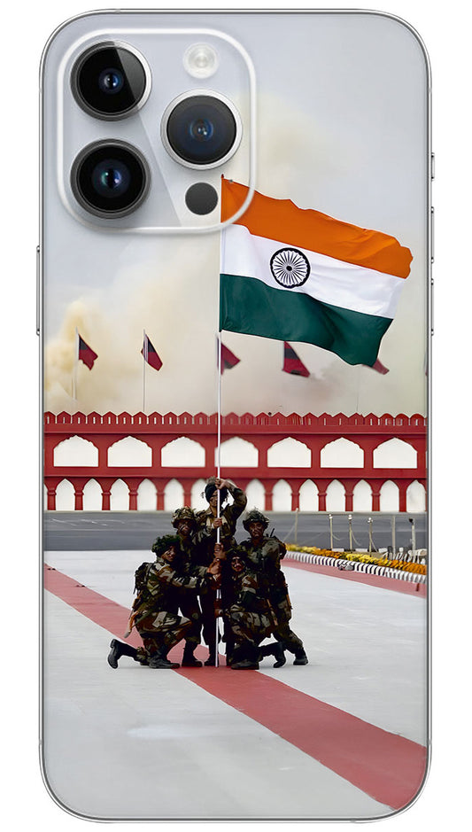 Indian army soldiers Mobile Skin Wrap  - IND0093