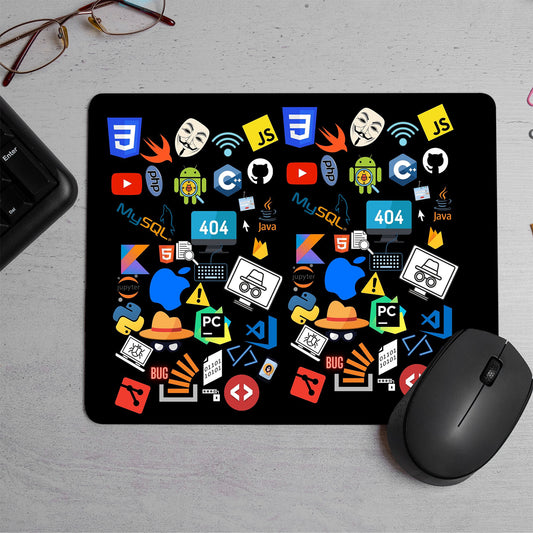 Programmer Lifestyle Printed Mouse Pad (DESIGN-107)