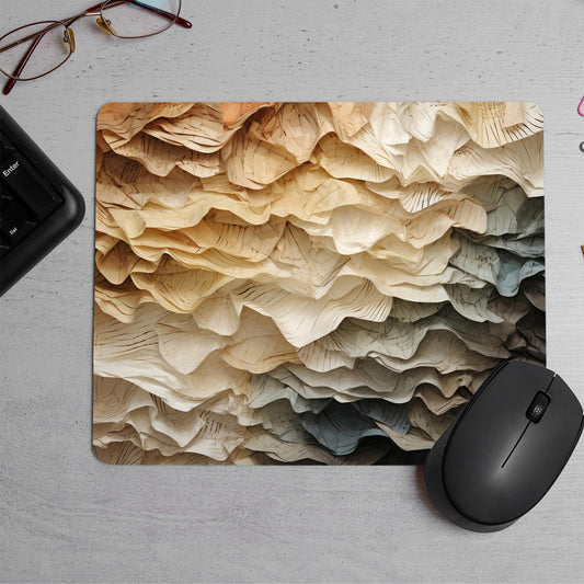 Paper fiber art Abstract Printed Mouse Pad (DESIGN-120)