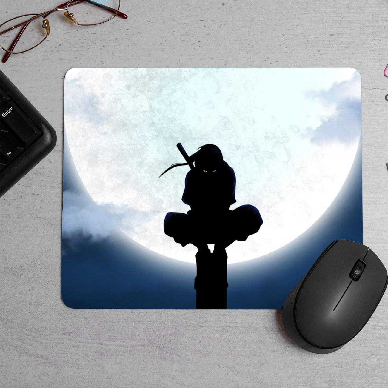 MIKKA Itachi Uchiha Anime Printed Mouse Pad (DESIGN-14)