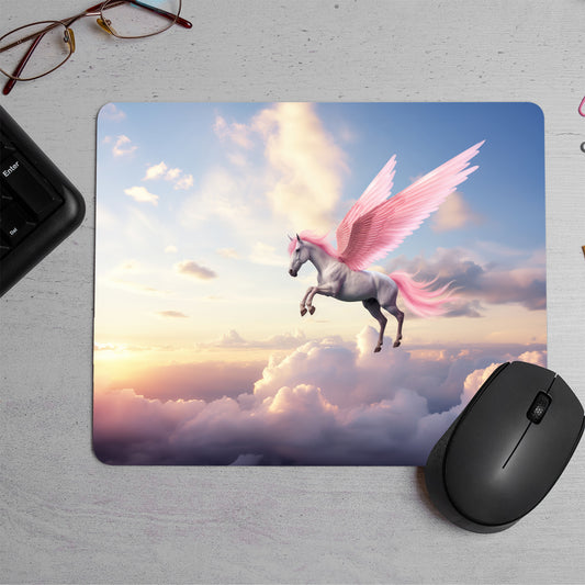 Winged Divine Horse Printed Mouse Pad (DESIGN-151)