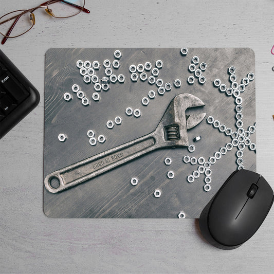 Screwnuts adjustable Printed Mouse Pad (DESIGN-191)