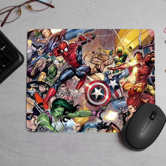 Marvel Heroes Printed Mouse Pad (DESIGN-196)