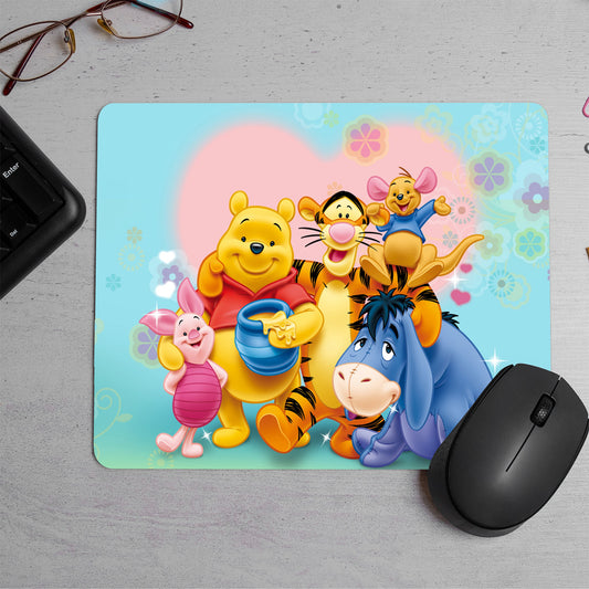 Winnie The Pooh Printed Mouse Pad (DESIGN-197)