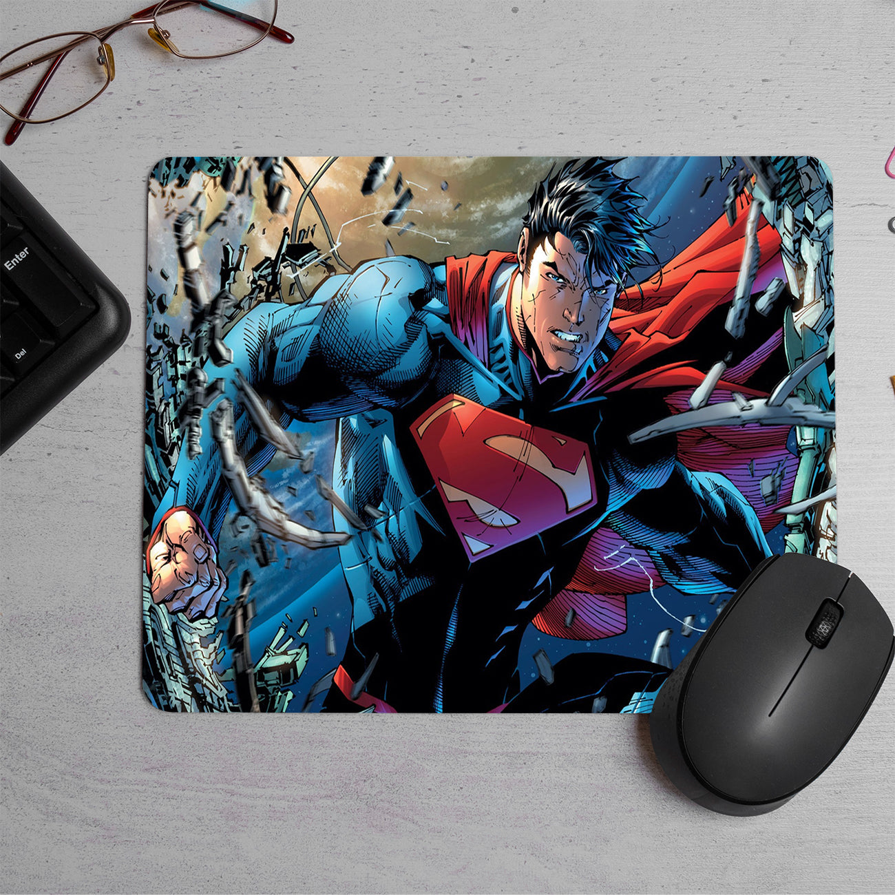 Superman Unchained Printed Mouse Pad (DESIGN-198)