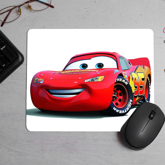 Generic 3D McQueen  Printed Mouse Pad (DESIGN-199)