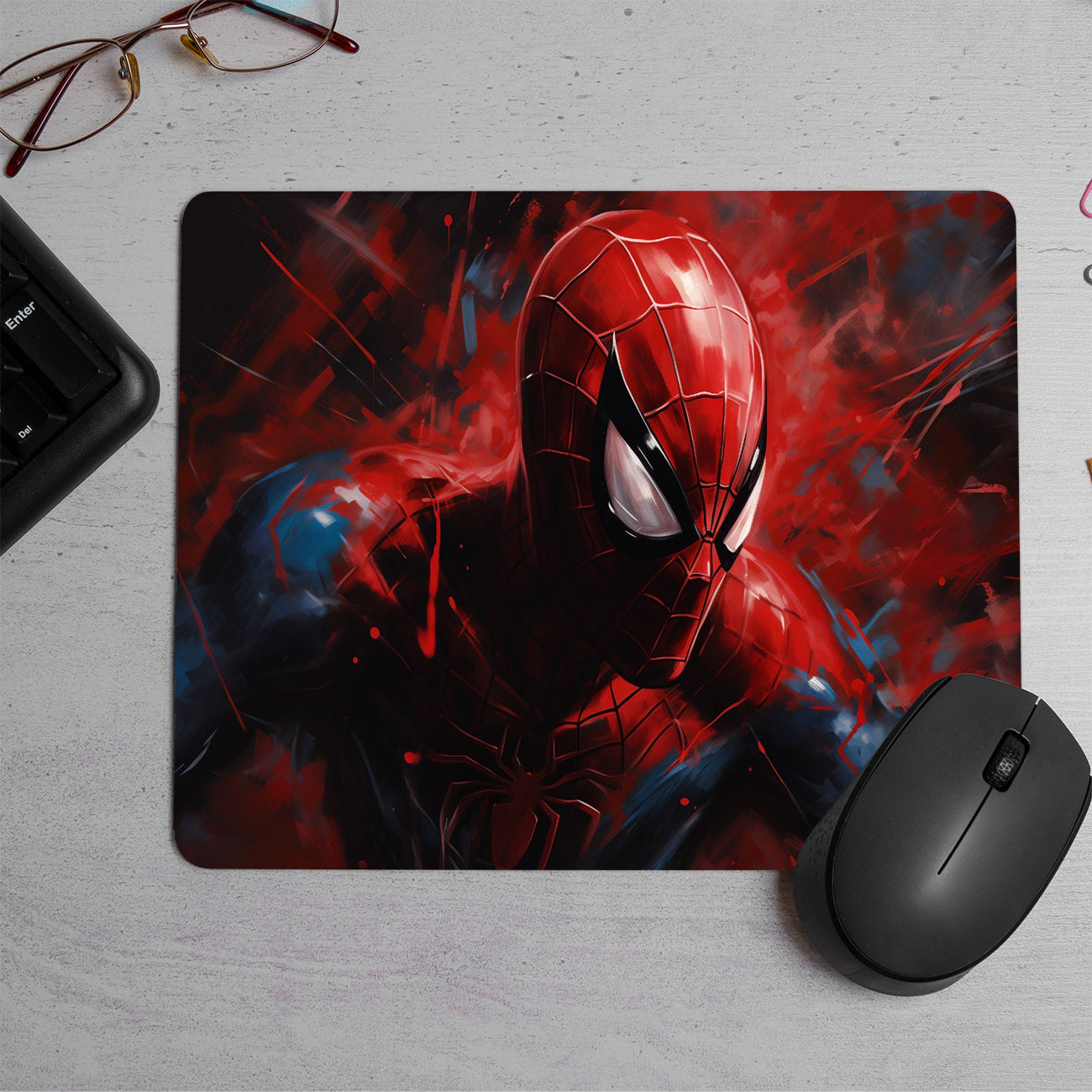 Spider Man design Printed Mouse Pad (DESIGN-21)