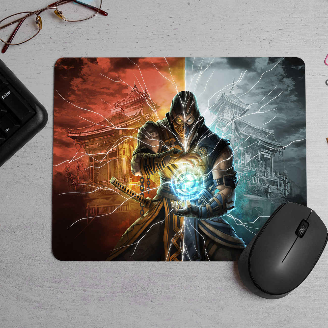 Chiraiyaa Mortal Superhero Printed Mouse Pad (DESIGN-213)