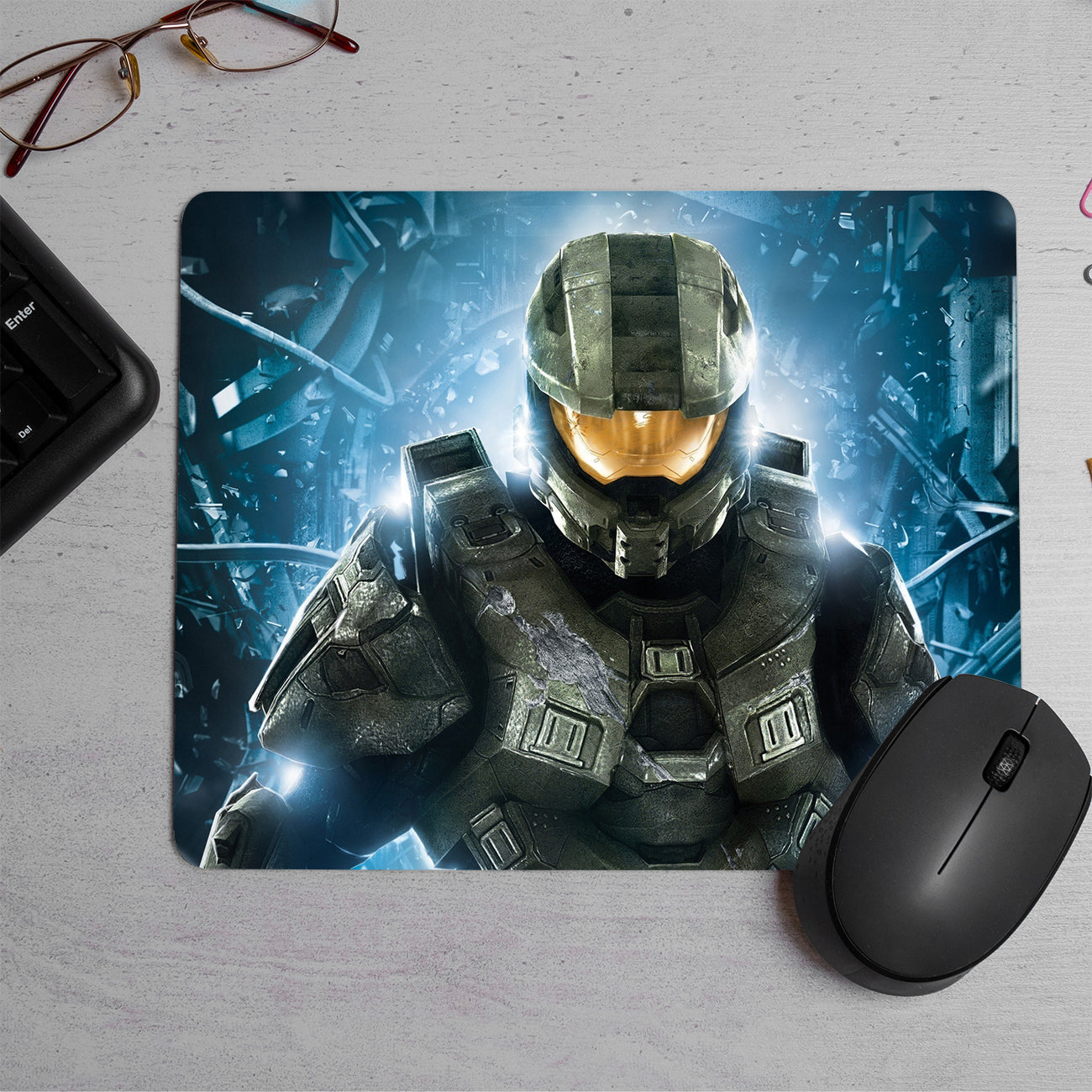 Halo Master Chief  Printed Mouse Pad (DESIGN-215)