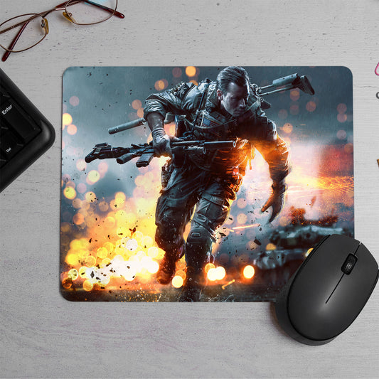 Battlefield 4 fireman Printed Mouse Pad (DESIGN-223)