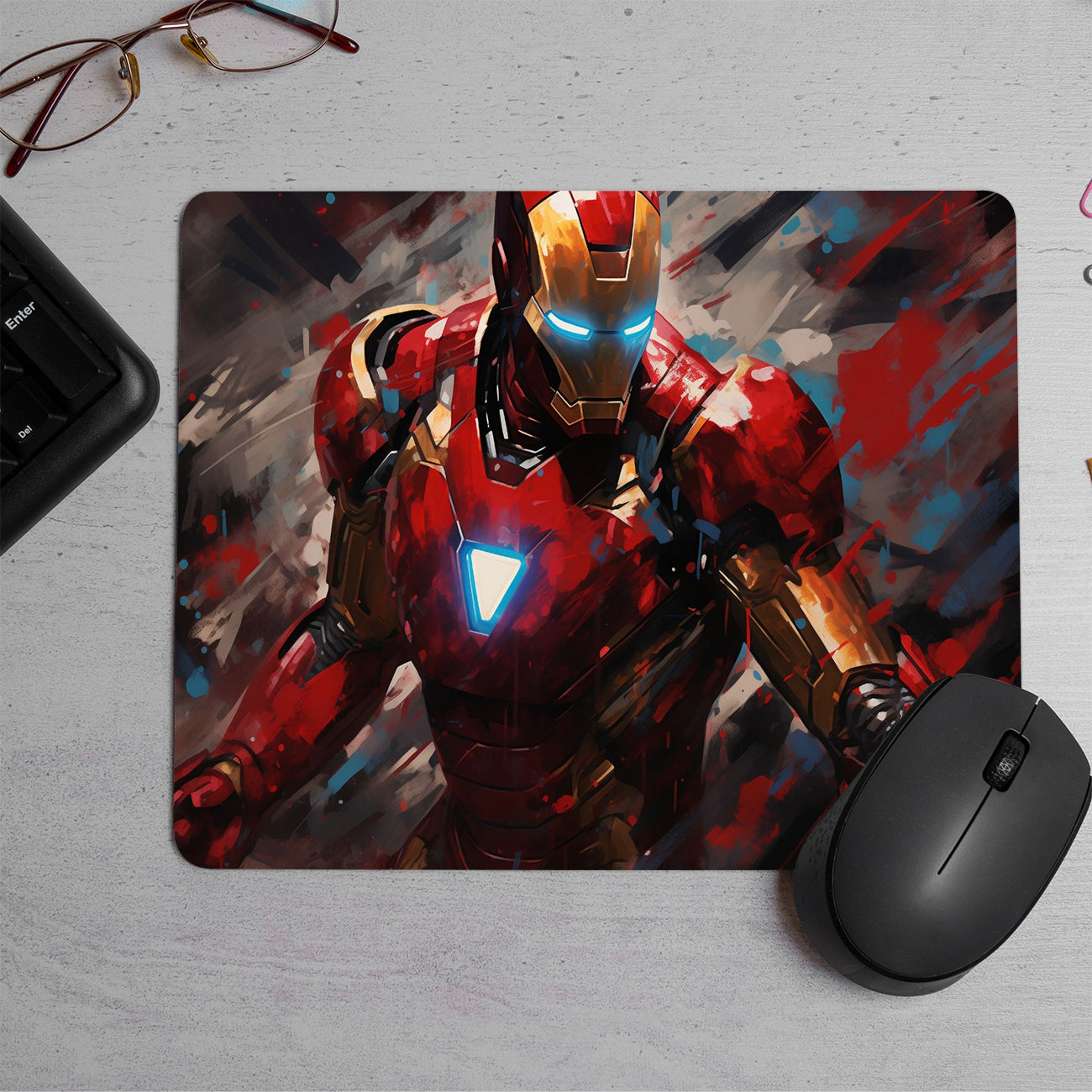 The Legacy Of Iron Man Printed Mouse Pad (DESIGN-23)