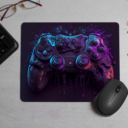 Cyberpunk Gaming Controller Printed Mouse Pad (DESIGN-230)