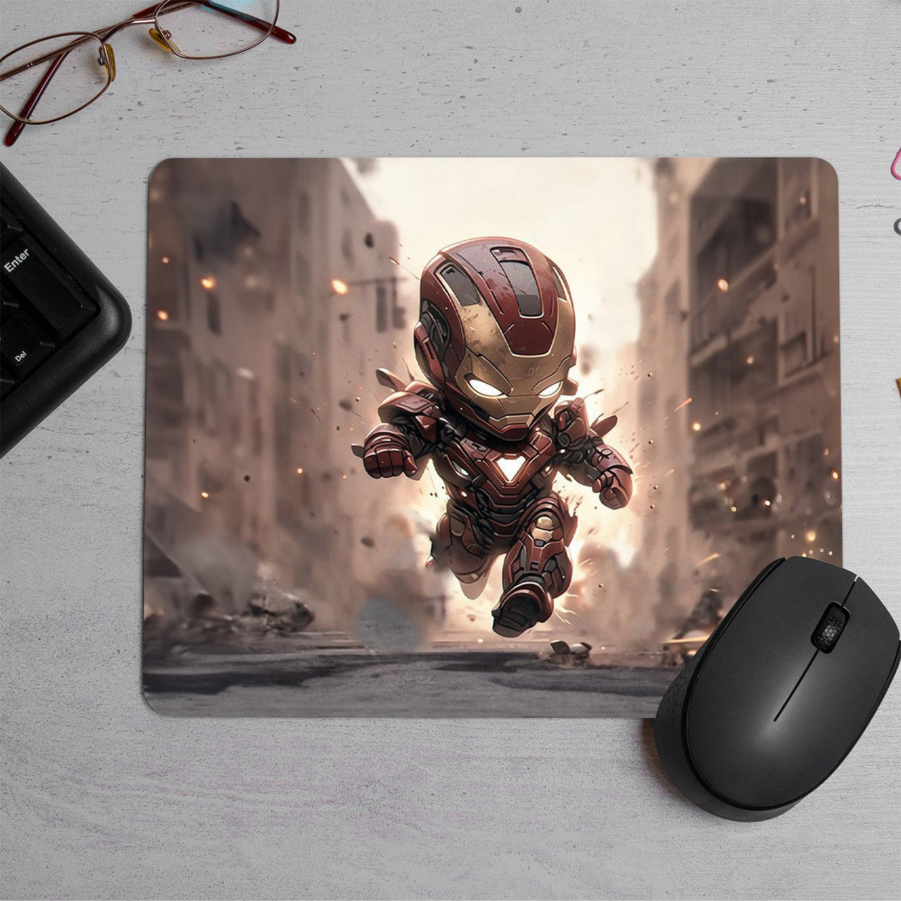 Ironman children's version Printed Mouse Pad (DESIGN-238)