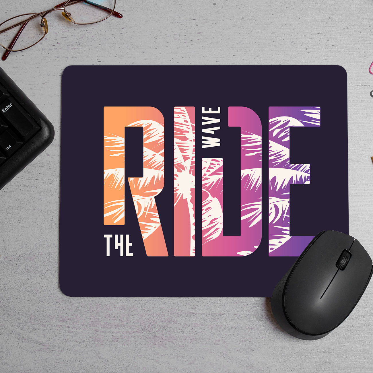 Ride way  Printed Mouse Pad (DESIGN-84)