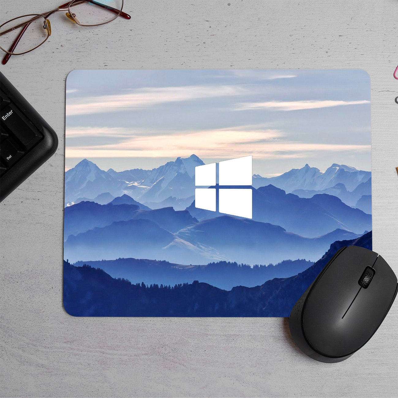 Windows  Printed Mouse Pad (DESIGN-87)