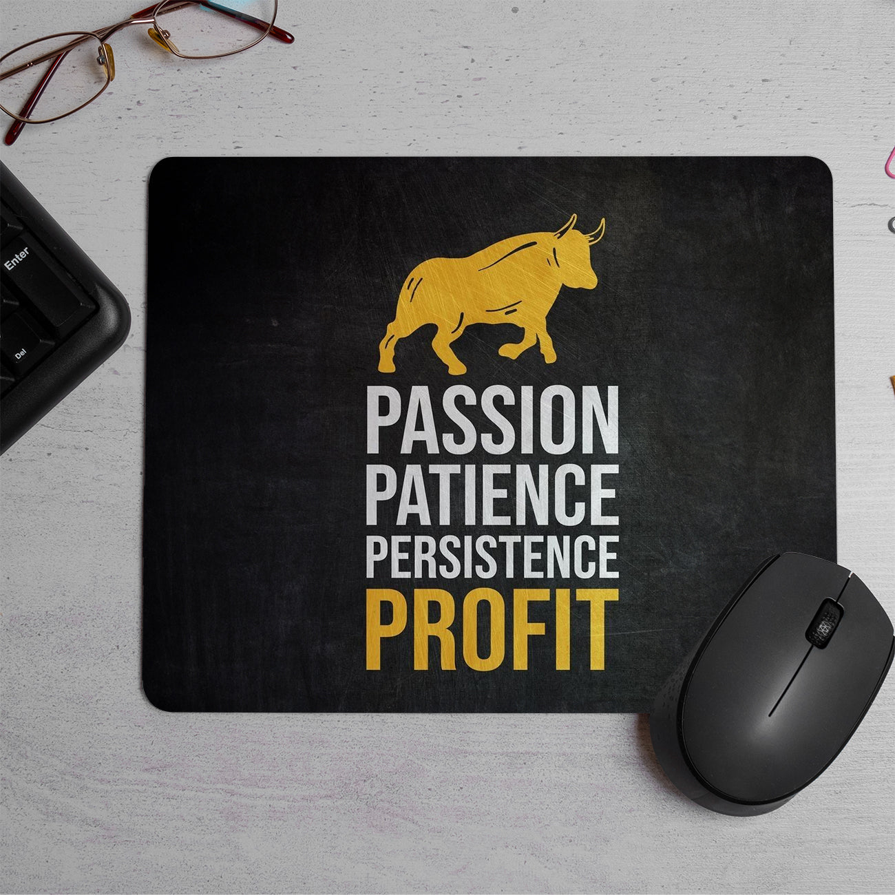 Stock market trading Printed Mouse Pad (DESIGN-94)