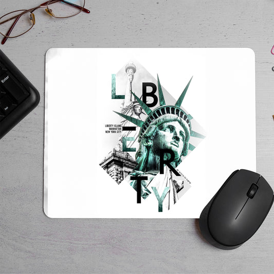 Statue of Liberty Printed Mouse Pad (DESIGN-98)