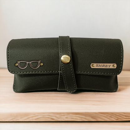 PERSONALISED EYEWEAR CASE - OLIVE