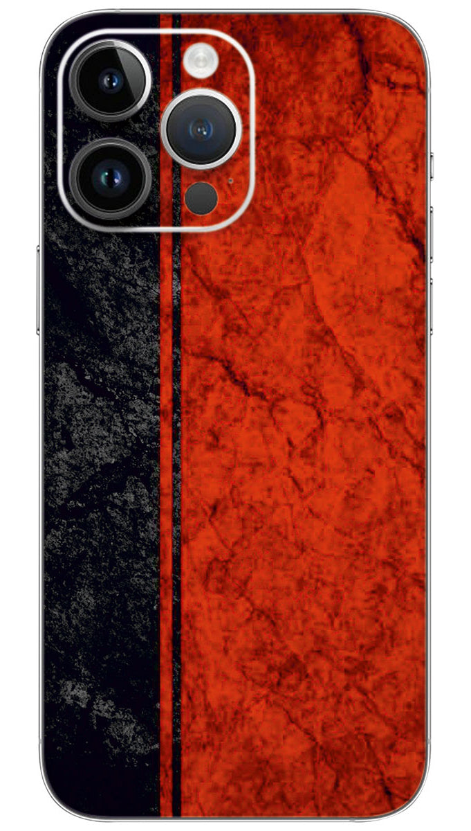 red and black wall pattern Mobile Skin Wrap  - PATTC0117